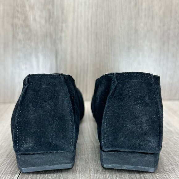 California Magdesians Shoes Womens 6M Jeweled Embellished Loafer Suede Black - Picture 5 of 12